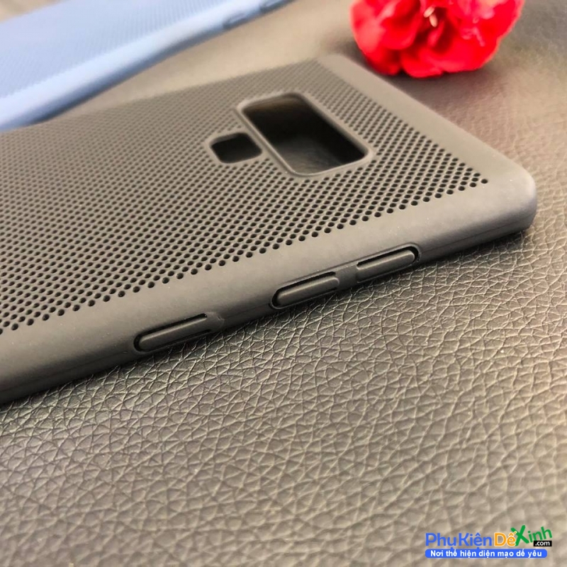 Ốp Lưng Samsung Galaxy Note 9 Dạng Lưới Hiệu Loopee được làm từ nhựa Policacbonat, thiết kế cực mỏng siêu nhẹ giúp bảo vệ cho điện thoại tốt, ít bám bẩn, cầm chắc tay